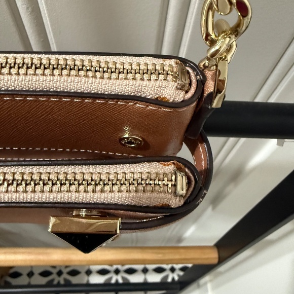 Michael Kors Karla Leather East West Crossbody - Picture 7 of 10